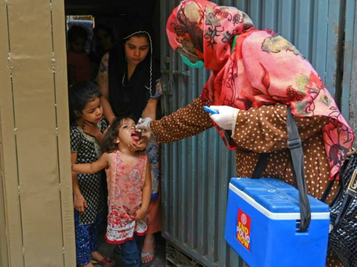 पाकिस्तान में पोलियो वैक्सीन चोरी क