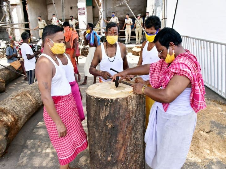 रथों के निर्माण के लिए 150 विश्वकर्