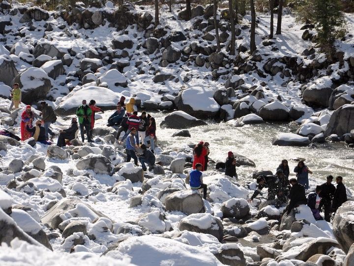 हिमाचल के 3 टूरिस्ट स्पॉट पर तापमान