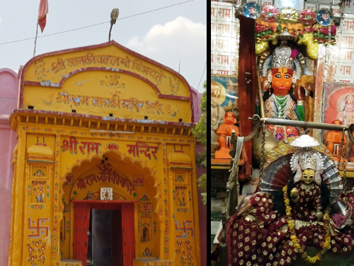 चिरगांव का श्रीराम जानकी मंदिर, संत