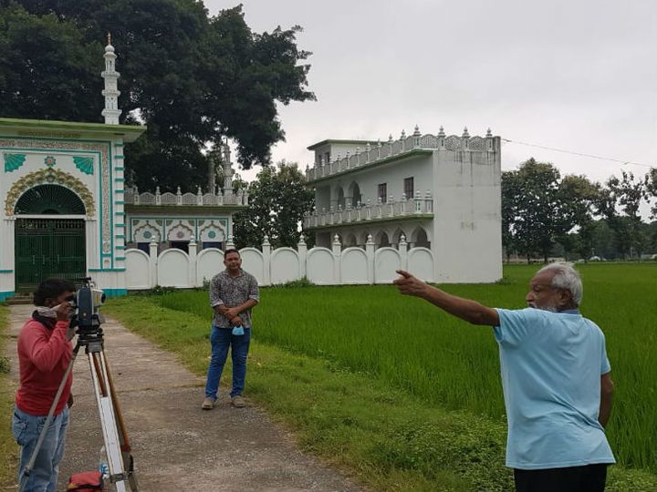 1400 वर्गमीटर जमीन पर बनेगी इबादतगा